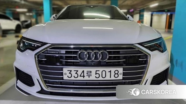 Audi A6 (C8) 2019 Белый из Кореи
