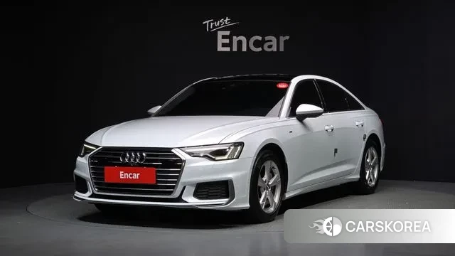 Audi A6 (C8) 2020 Белый из Кореи