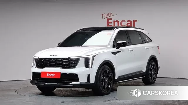 Kia The New Sorento 4th Generation 2025 Белый из Кореи