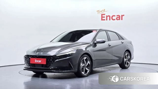 Hyundai Avante (CN7) 2021 Серый из Кореи
