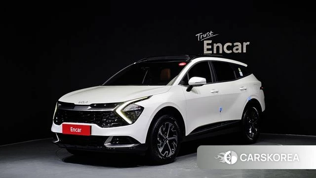 Kia Sportage 5th Generation Hybrid 2021 Белый из Кореи