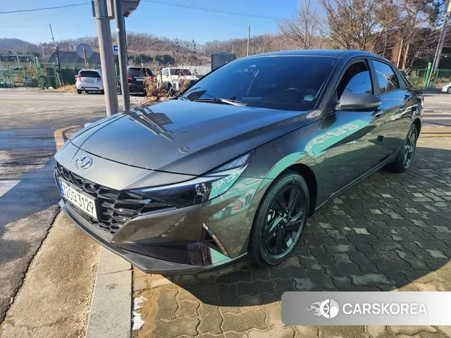 Hyundai Avante Hybrid (CN7) 2023 Серый из Кореи