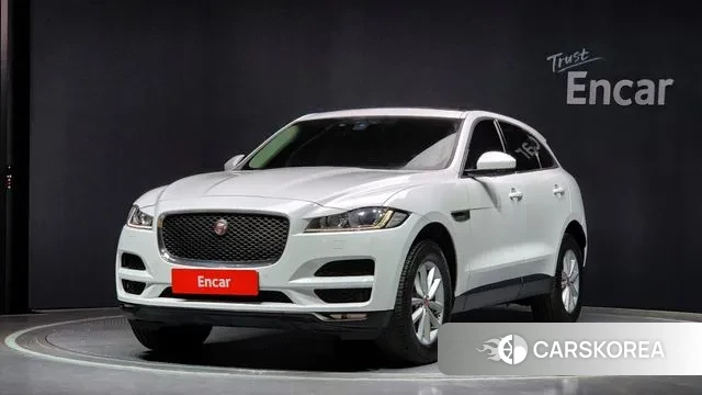 Jaguar F-PACE 2018 Белый из Кореи