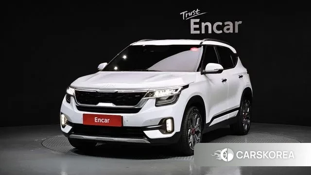 Kia Seltos 2021 Белый из Кореи