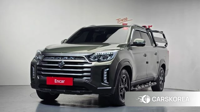 Ssangyong The New Rexton Sports Cannes 2022 Зеленый из Кореи