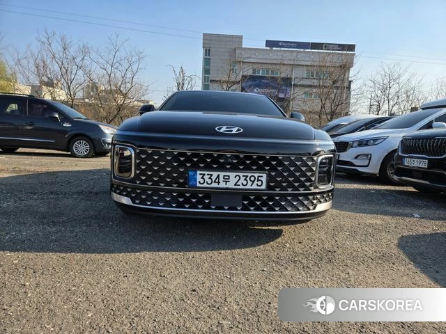 Hyundai Grandeur (GN7) 2023 Черный из Кореи
