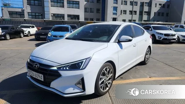 Hyundai The New Avante AD 2019 Белый из Кореи