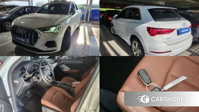 Audi Q3 (F3) 2020 Белый из Кореи