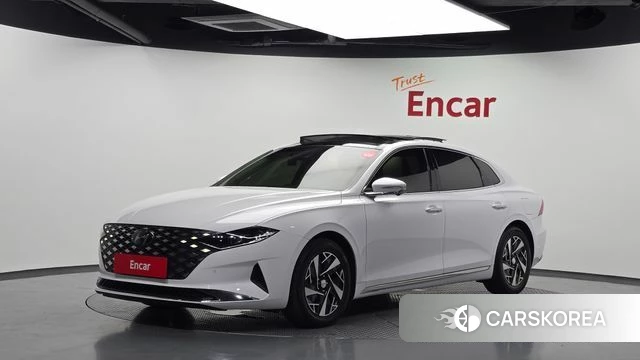 Hyundai The New Grandeur IG Hybrid 2022 Белый из Кореи
