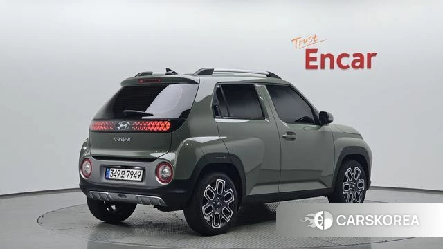 Hyundai Casper 2022 Зеленый из Кореи