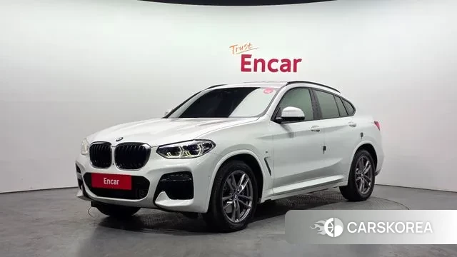 BMW X4 (G02) 2021 Белый из Кореи