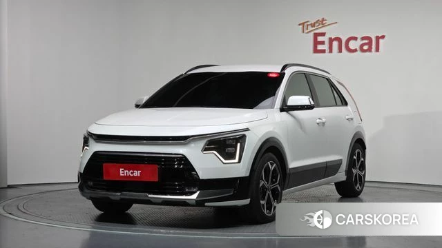 Kia Di Ol Nu Niro 2022 Белый из Кореи