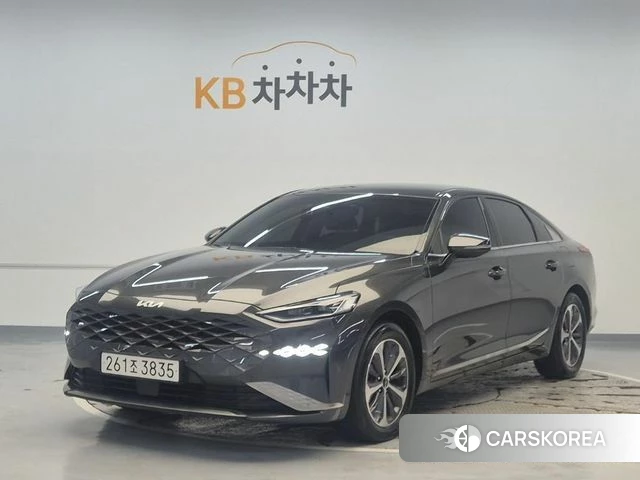 Kia K8 Hybrid 2023 Серый из Кореи