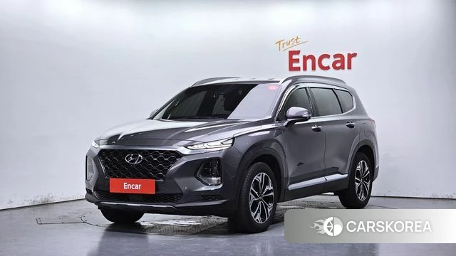 Hyundai Santa Fe TM 2019 Серый из Кореи