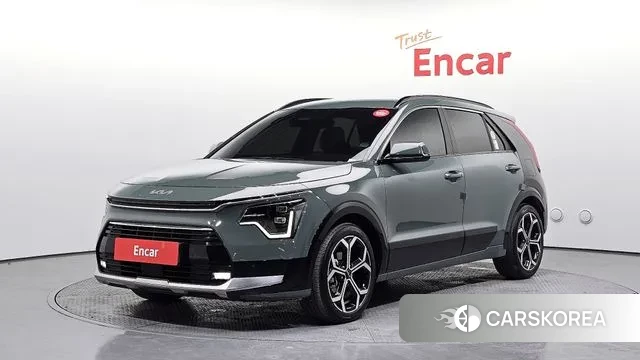 Kia Di Ol Nu Niro 2022 Зеленый из Кореи