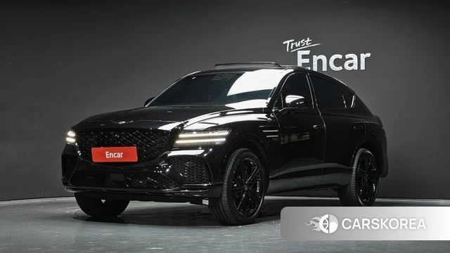 Genesis GV80 Coupe 2024 Черный из Кореи