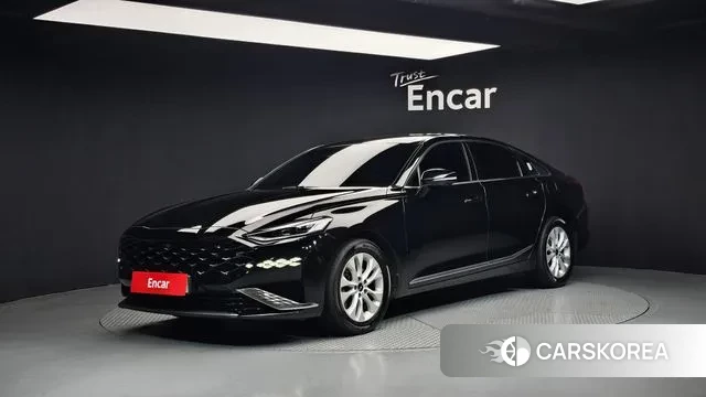 Kia K8 2021 Черный из Кореи