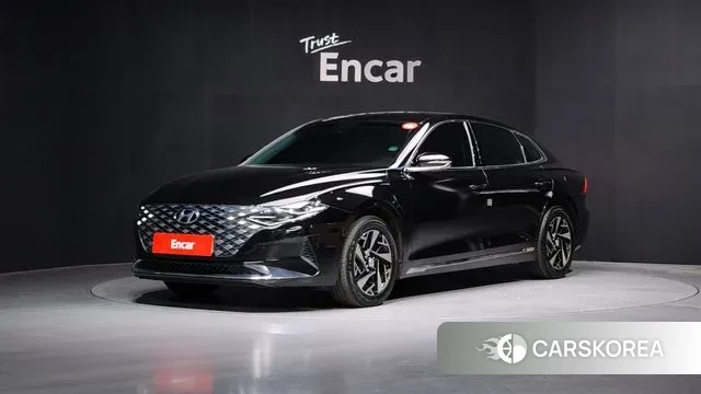 Hyundai The New Grandeur IG Hybrid 2022 Черный из Кореи
