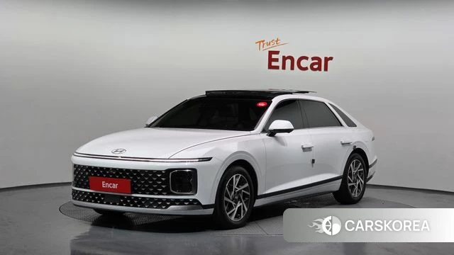 Hyundai Grandeur Hybrid (GN7) 2025 Белый из Кореи
