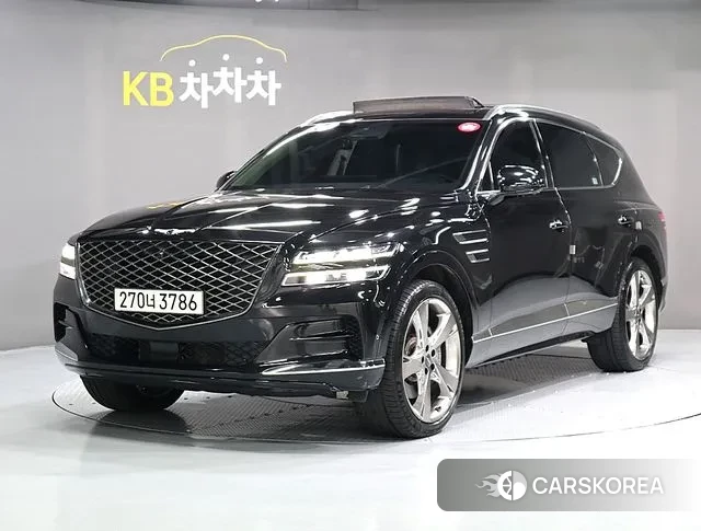 Genesis GV80 2022 Черный из Кореи