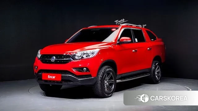 Ssangyong Rexton Sports 2018 Красный из Кореи