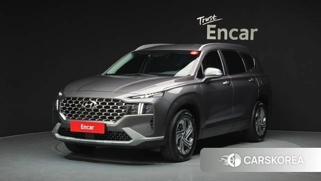 Hyundai The New Santa Fe 2022 Серый из Кореи