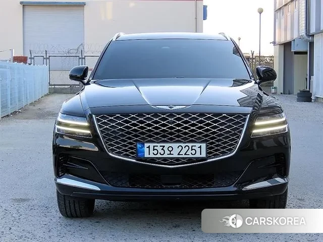 Genesis GV80 2021 Черный из Кореи