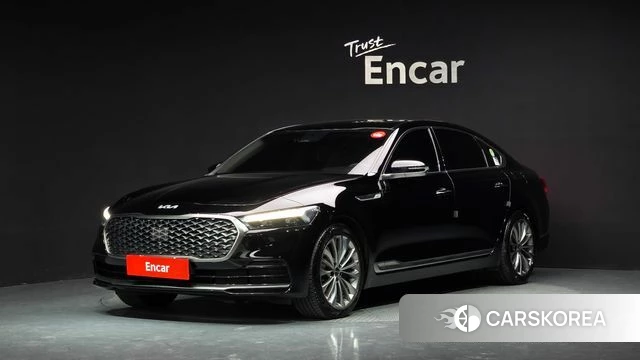 Kia The New K9 2nd generation 2021 Черный из Кореи