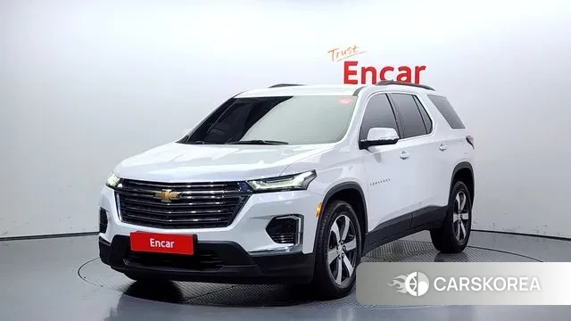 Chevrolet (GM Daewoo) Traverse 2022 Белый из Кореи