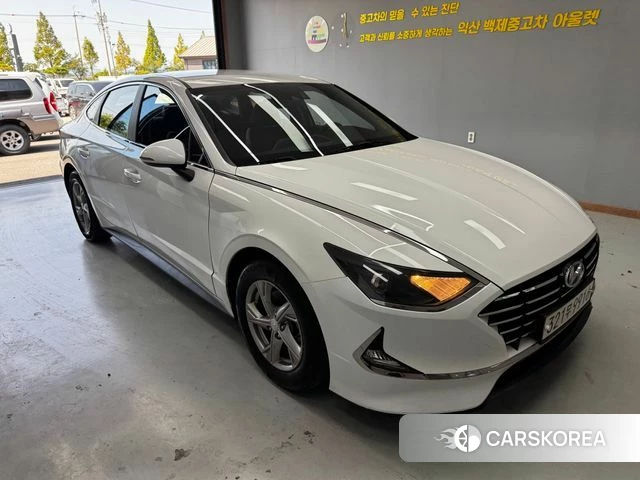 Hyundai Sonata (DN8) 2019 Белый из Кореи