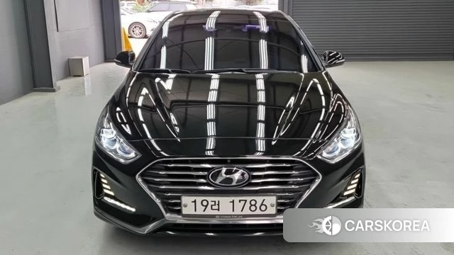 Hyundai Sonata New Rise Hybrid 2019 Черный из Кореи
