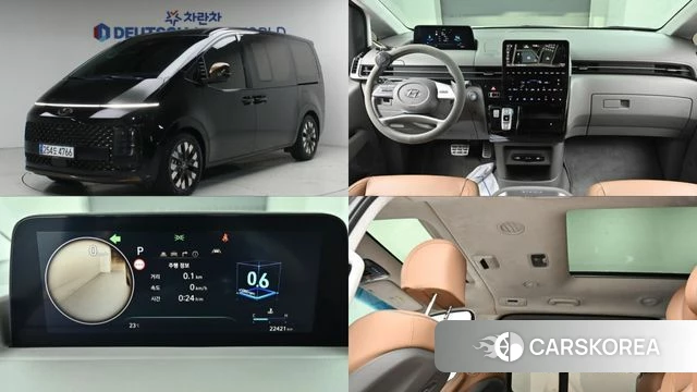 Hyundai Staria 2023 Черный из Кореи