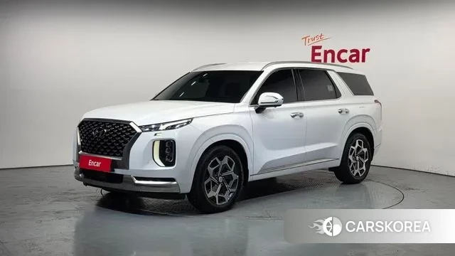 Hyundai Palisade 2022 Белый из Кореи
