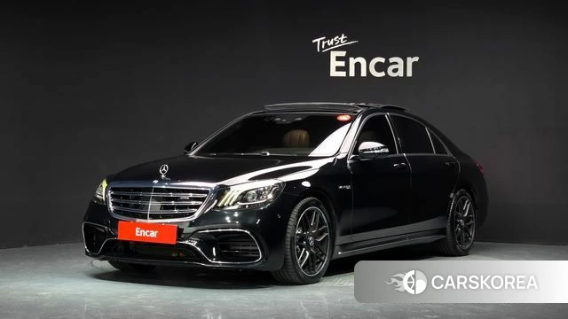 Mercedes-Benz S-Class W222 2020 Черный из Кореи