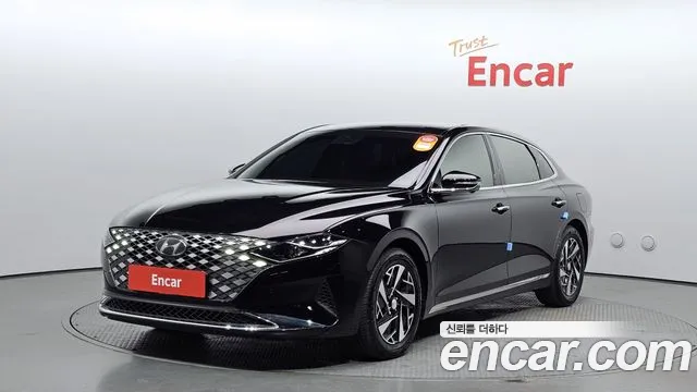 Hyundai The New Grandeur IG Hybrid 2021 Черный из Кореи