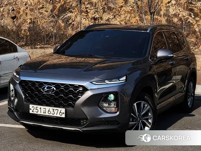 Hyundai Santa Fe TM 2020 Серый из Кореи