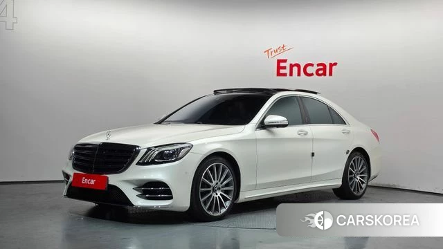 Mercedes-Benz S-Class W222 2019 Белый из Кореи