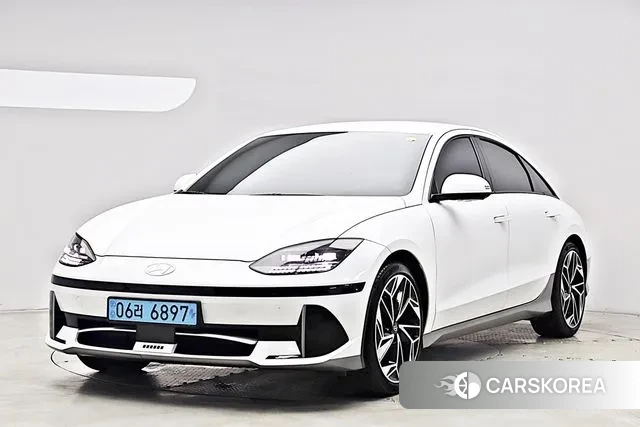 Hyundai Ionic 6 2023 Белый из Кореи