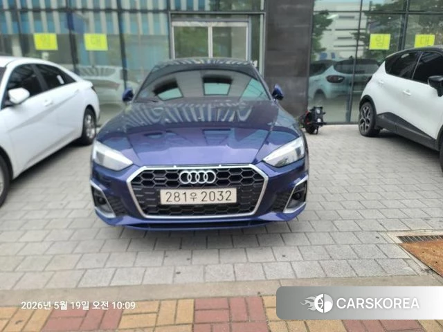 Audi A5 (F5) 2023 Синий из Кореи