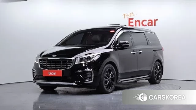Kia The New Carnival 2019 Черный из Кореи
