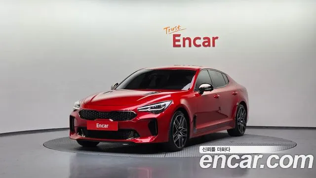 Kia Stinger Meister 2022 Красный из Кореи