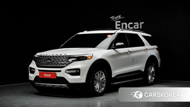 Ford Explorer 6th Generation 2020 Белый из Кореи