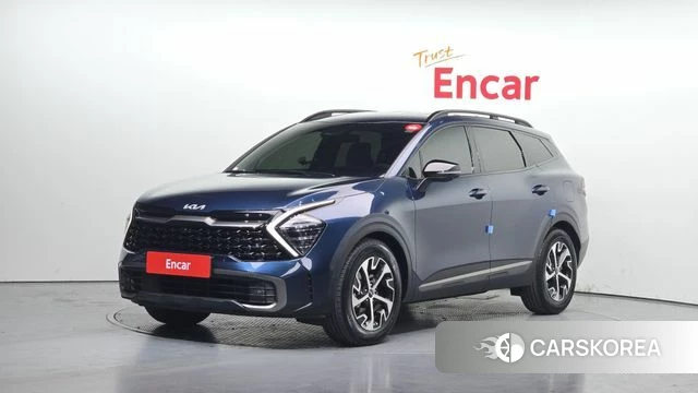 Kia Sportage 5th Generation Hybrid 2023 Синий из Кореи