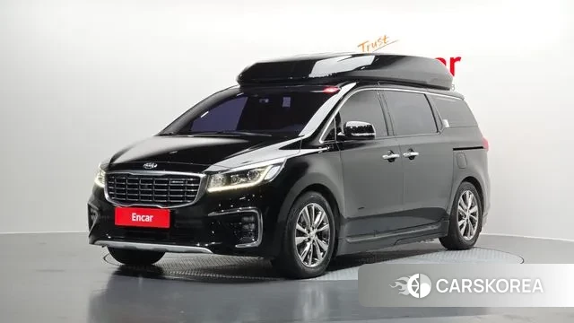 Kia The New Carnival 2018 Черный из Кореи