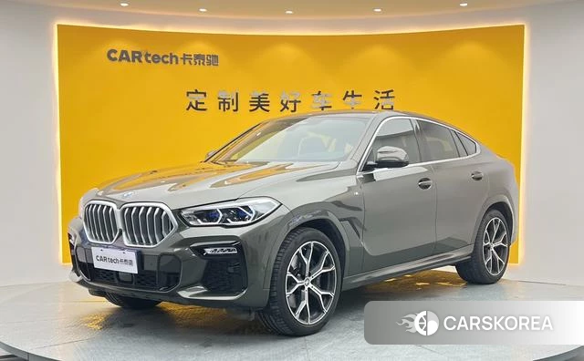 BMW X6 2021 Темно-серый из Китая
