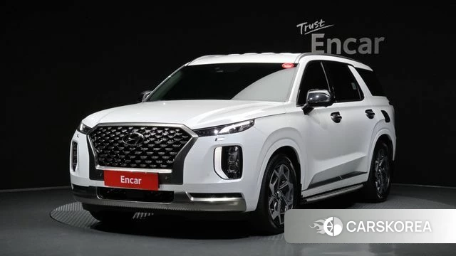 Hyundai Palisade 2022 Белый из Кореи