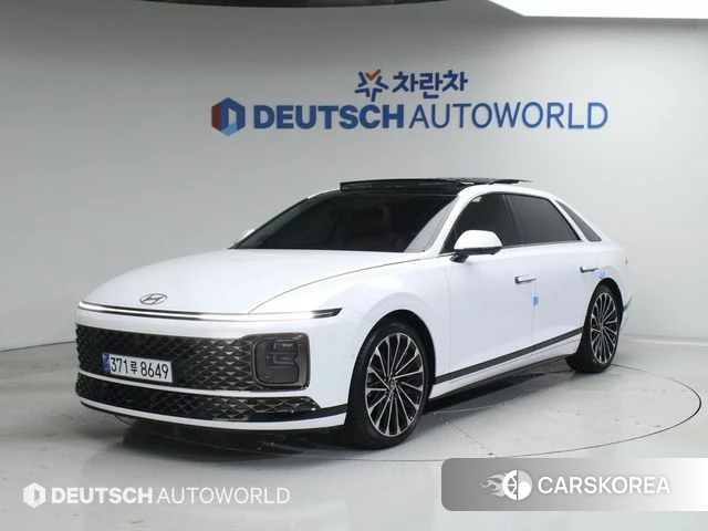 Hyundai Grandeur (GN7) 2024 Белый из Кореи