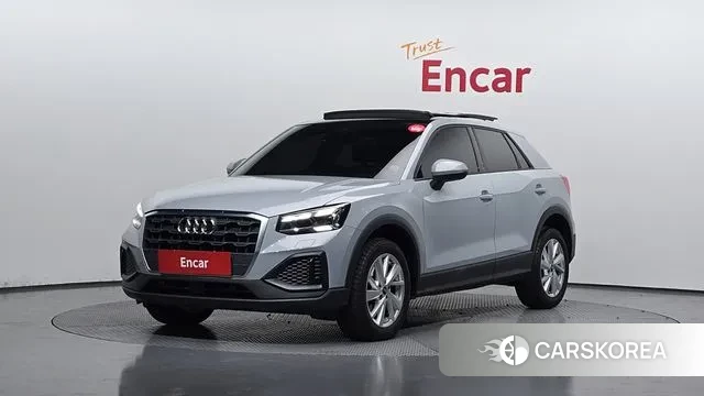 Audi Q2 2023 Светло-серебряный цвет из Кореи