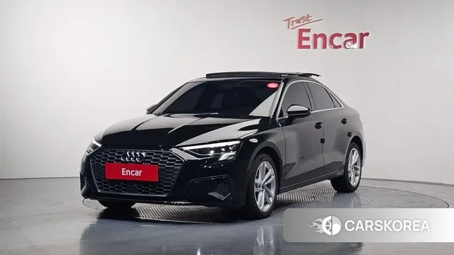 Audi A3 (8Y) 2022 Черный из Кореи