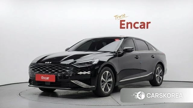 Kia K8 Hybrid 2023 Черный из Кореи